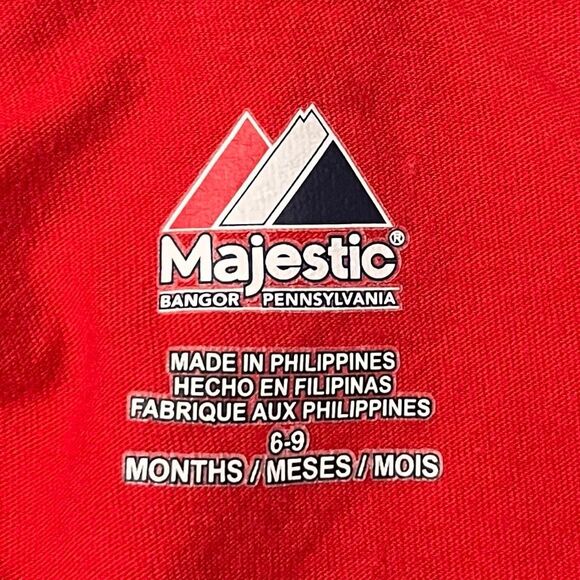 Majestic St Louis Cardinals Bodysuit   Size 6/9 Months - Picture 3 of 5